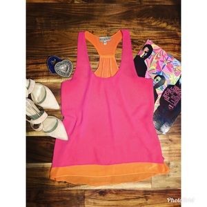 3/$25 Valentine’s Day Layered Neon Racerback Tank